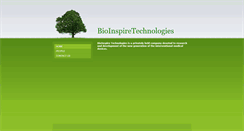 Desktop Screenshot of bioinspiretechnologies.com